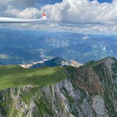 Verortung via Georeferenzierung der Kamera: Aufgenommen in der Nähe von Hafning bei Trofaiach, Österreich in 2300 Meter